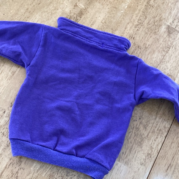 HOLY CROSS INFANT HALF ZIP SWEATSHIRT - Picture 5 of 6